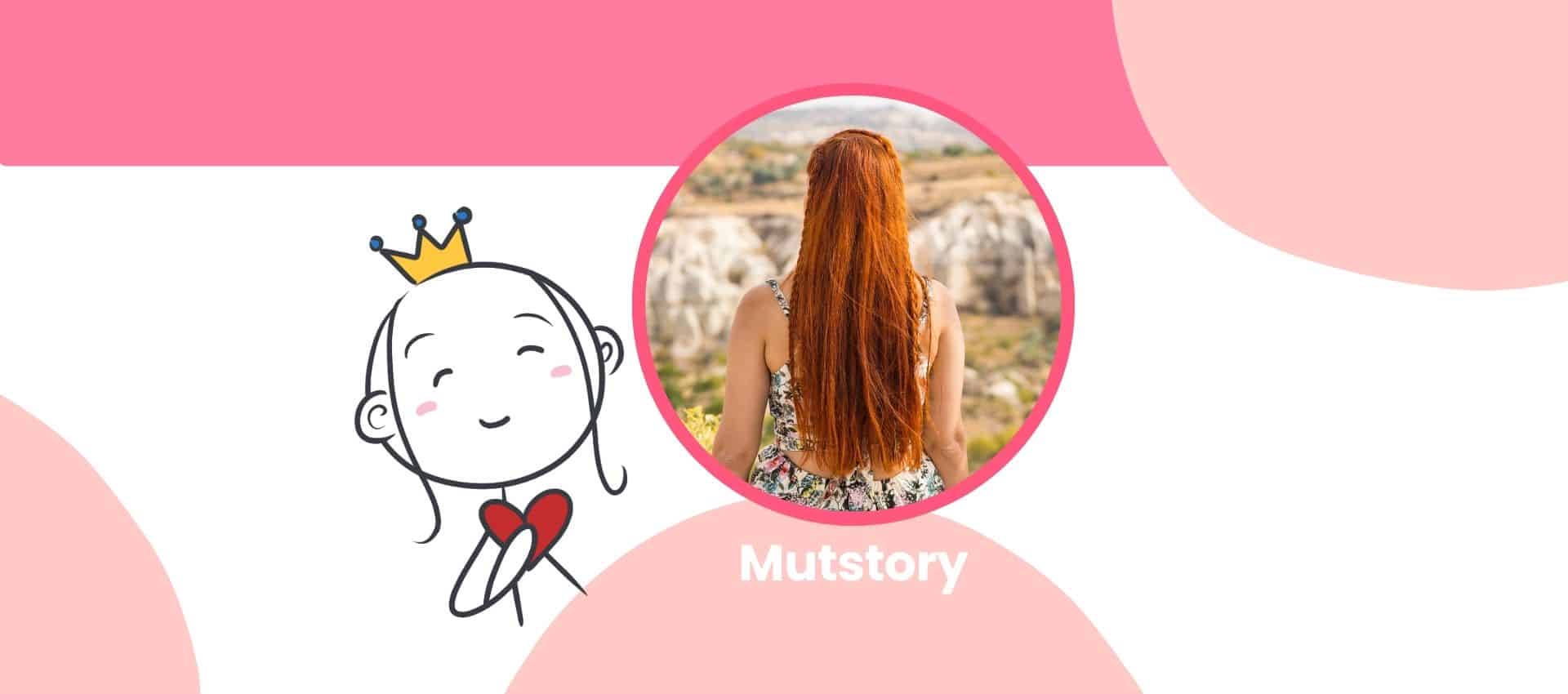 Grooming - Mutstory für Podcastfolge - symbolisches Bild mit Seelenmännchen und Frau von hinten